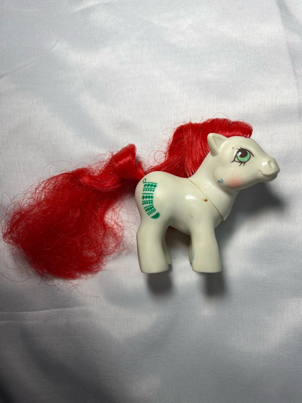 Vtg 1984 My Little Pony‎ G1 Christmas Baby Stocking Kellogg’s Mail Order